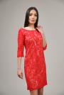 Elegant Red Lace Dress 71832-670