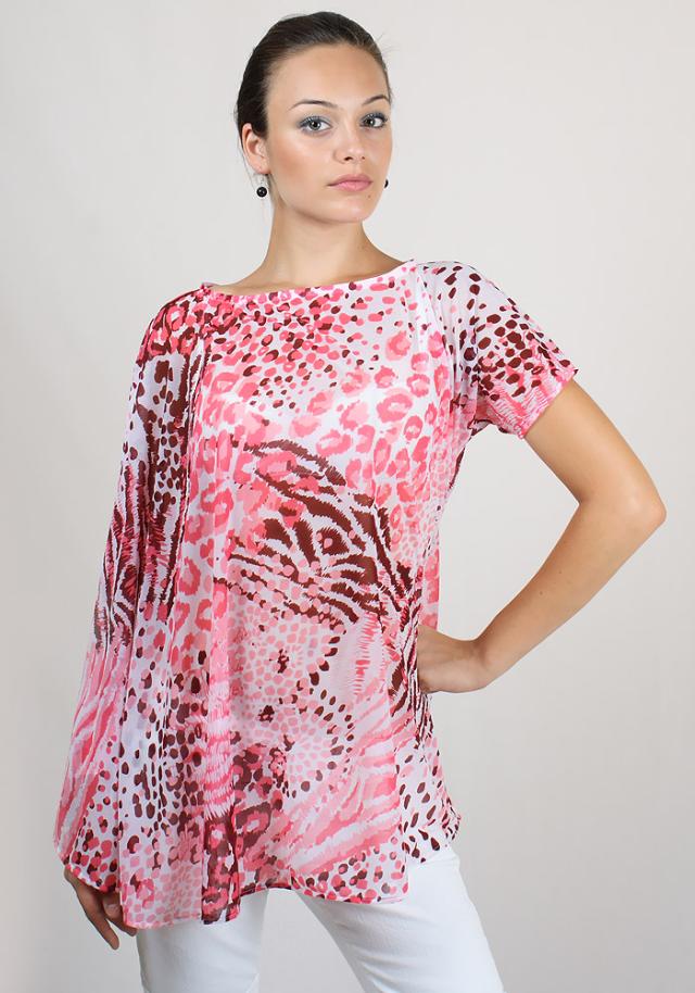 Туника пелерина от шифон City Safari | Туники | bg-look.com