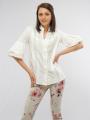 Women's white shirt 8266