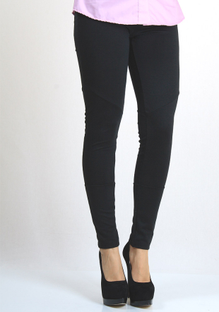 Black leggings with figures BF RUMENA