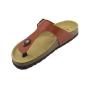 Women's slippers burgundy color M15-21-13ARANCIO
