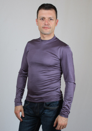 Purple longsleeve top Sison