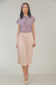 Women's blouse with colored dots 82102-730