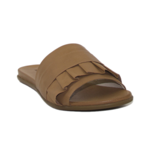 Sandale casual de damă joase de culoare albă KIRA161TABA