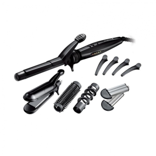 Hairstyle set with attachment for curls, spirals and waffles Remington S8670