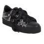 Women's low sneakers in white and black MATISA51