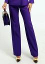 Women's fitted pants in violet color 62118-706