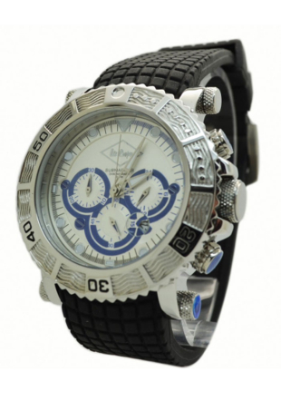 Мъжки часовник с хронограф и силиконова каишка Lee Cooper LC-090710R1-SSL