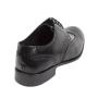 Men's black leather evening shoes 33165