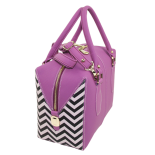 Women's elegant bag with light purple color 871-5BUNT