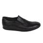 Men's black leather shoes 33640