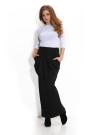 Black long ladies skirt with front pockets Avangard