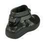 Women's hi top black leather trainers 32675