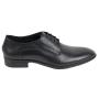 Men's evening shoes black with ties 