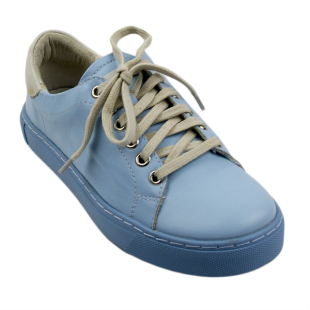 Дамски маратонки в син цвят 36302BLUE