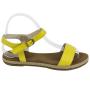 Sandale dama de culoare galben 33742