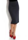 Women's navy longsleeves top and skirt set Avangard