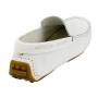 Мъжки мокасини от естествена бяла кожа 32961