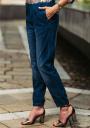 Women's jeans with elastic waist and pockets Avangard