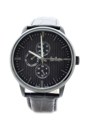 Мултифункционален мъжки елегантен часовник Lee Cooper LC-32G-B