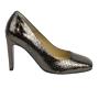 Women's shoes elegant high heel 9 cm with snakeskin effect 19005-01SNAKE