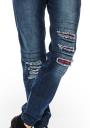 Women's jeans with patches and pockets Avangard