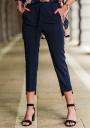 Women's set of floral shirt and indigo pants Avangard