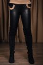 Beige and black top with leggings Avangard