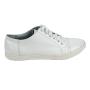 White womens sneakers leather 1601-white