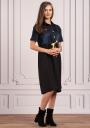 Women's dress cut with denim top Avangard 
