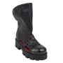 Women's summer boots in black color 21369