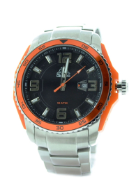 Kappa KP-1407M-B Men's colored bezel watch
