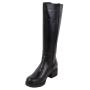 Cisme de dama din piele naturala negra 32830