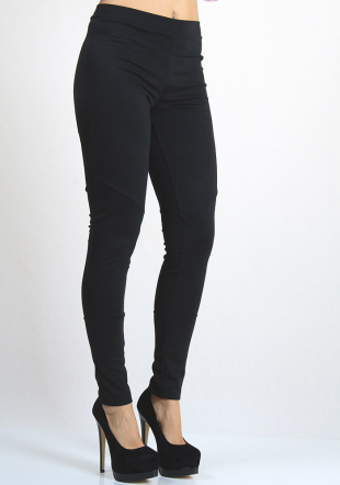 Black leggings with figures BF RUMENA