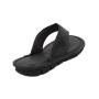 Мъжки чехли от черна естествена кожа 23505BLACK