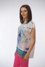 Women's blouse made of natural silk 4190-114-100