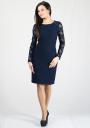 Dark blue elegant lace dress BF RUMENA