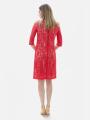 Elegant Red Lace Dress 71832-670