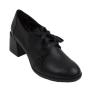Pantofi eleganti de dama in negru cu toc mediu JANET2