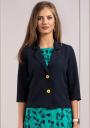 Women's short jacket in blue with buttons Avangard 