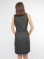 Rochie gri pentru femei cu ornamente 77346