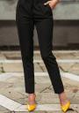 Women's suit made of multicolored shirt and black trousers Avangard
