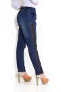 Blue Denim trousers with front pockets Avangard
