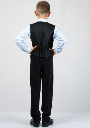 Set vestă, cămaşă şi pantaloni pentru băieţi Rumena