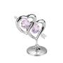 Статуетка със сърца с декорация кристали Swarovski RY023