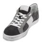 Men's grey suede leather trainers 33704
